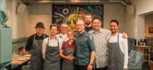 Verve Herzenssache - Gastgeber Ingo Sperling und Spitzenkoch Philip Rümmele mit gesamten Team